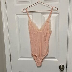 POL Blush Lace Trim Chemise